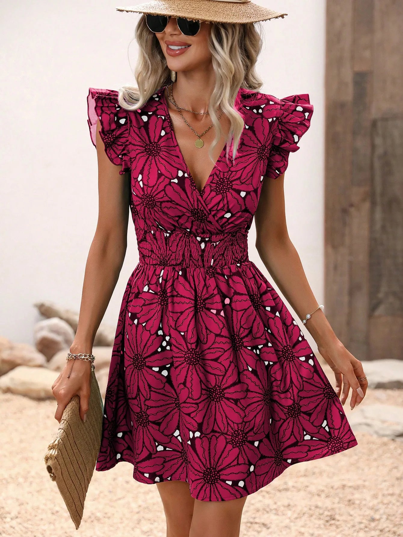 Casual City Floral Dress