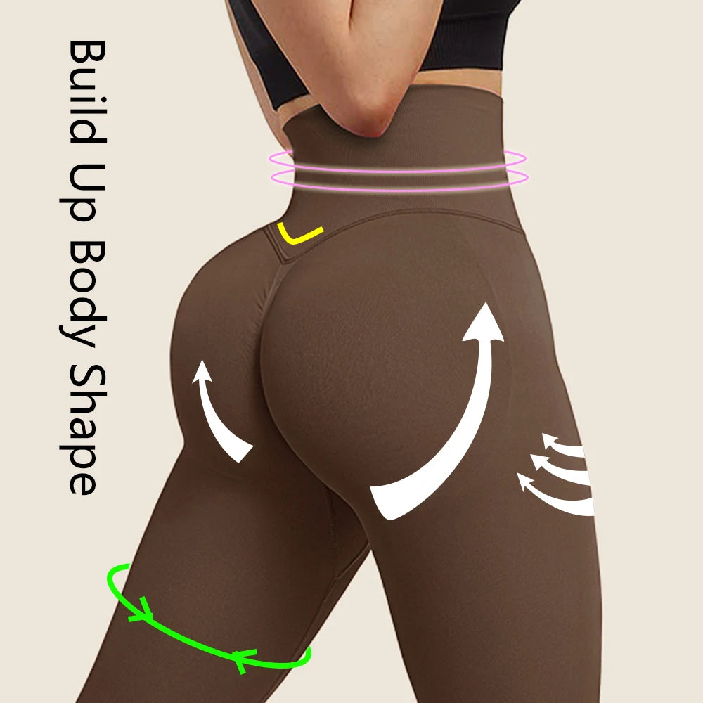Seamless Push Up Sport Leggings