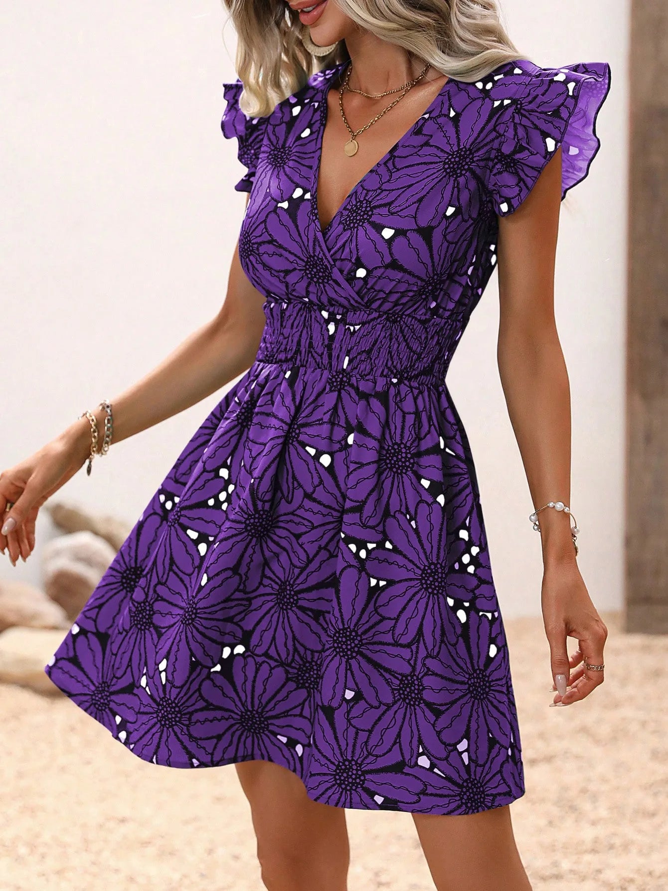 Casual City Floral Dress