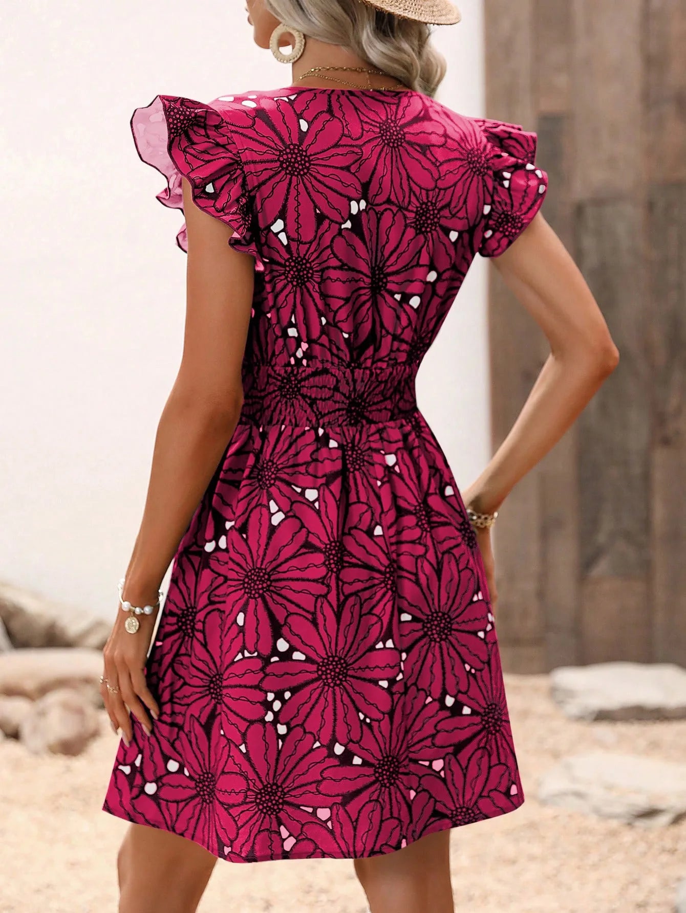 Casual City Floral Dress