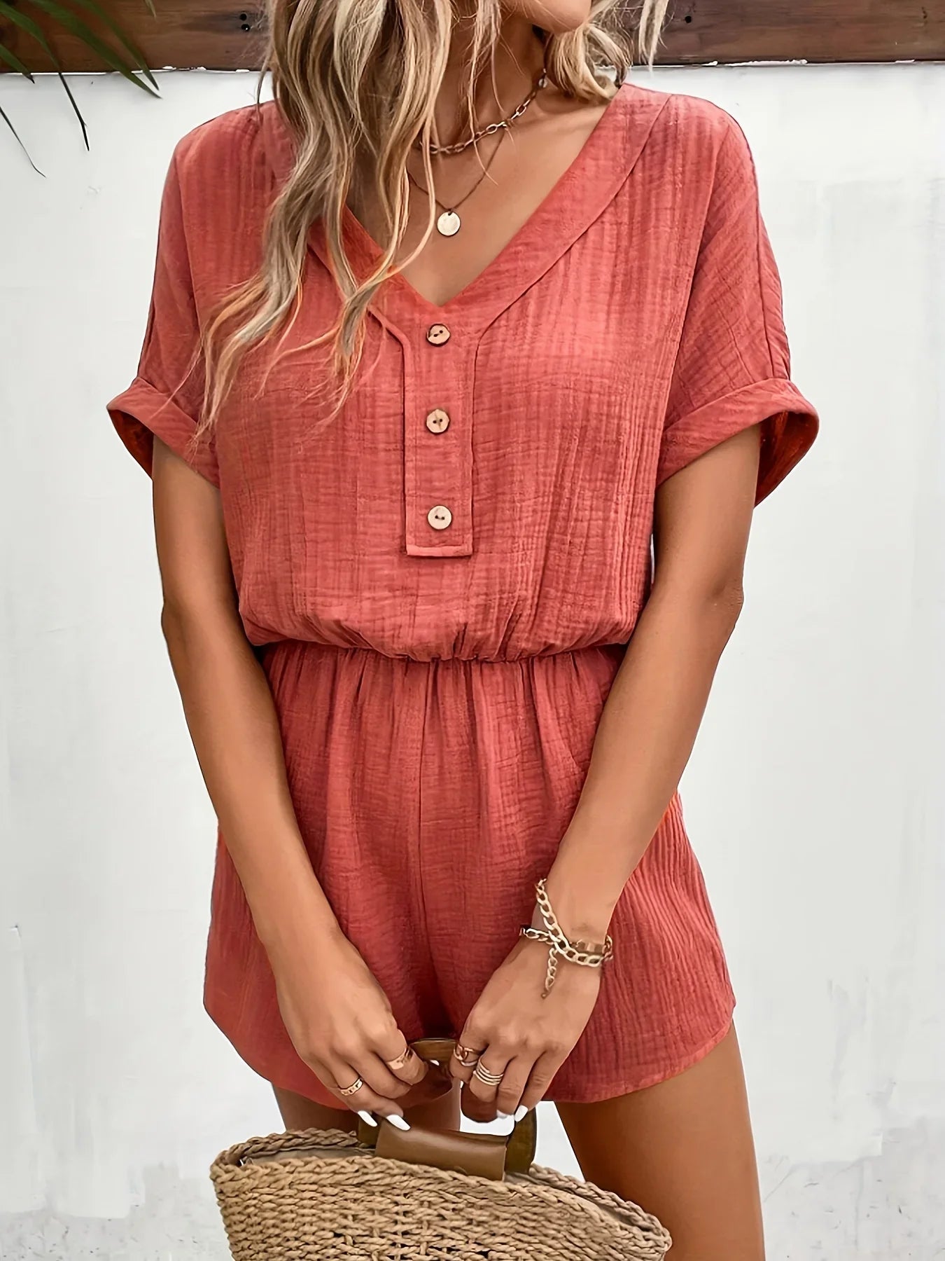 Summer jumpsuit - one color