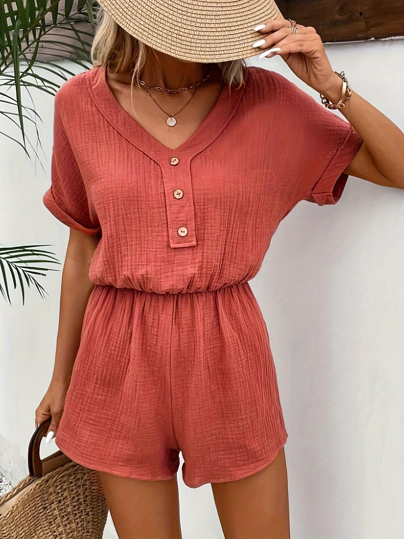 Summer jumpsuit - one color